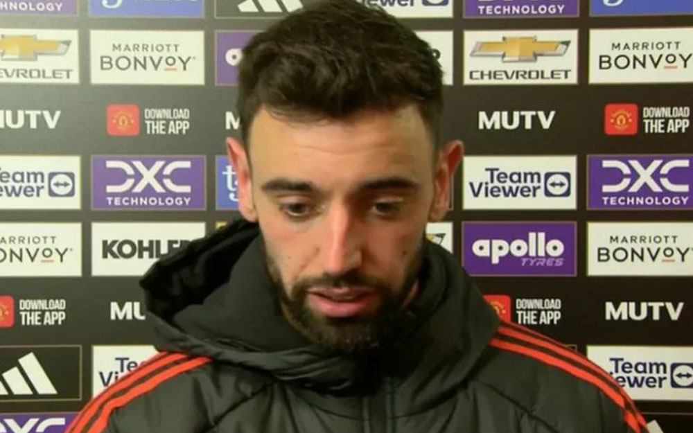 مجله فوتبالی برونو فرناندز بعد از باخت مقابل لیورپول همه مقصریم! - مجله فوتبالی مجله فوتبالی برونو فرناندز بعد از باخت مقابل لیورپول همه مقصریم!