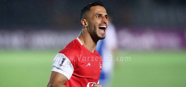 علیپور چهارمین گلزن تاریخ پرسپولیس شد