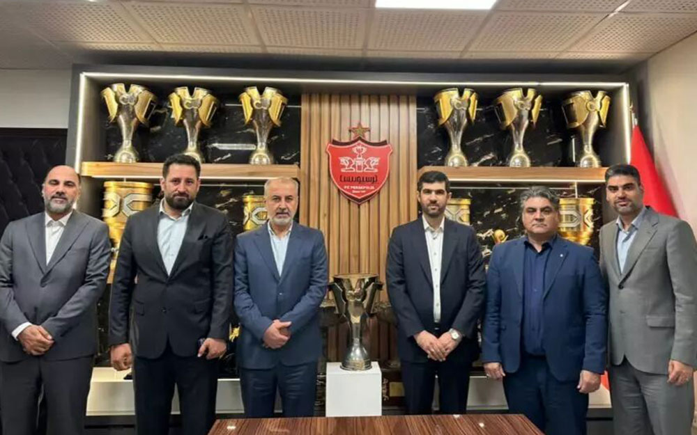 جلسه پرسپولیس با مدیران ورزشگاه النصر