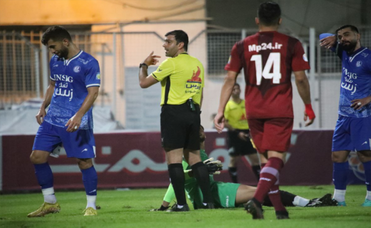 گزارش زنده: نساجی 0 - 0 استقلال خوزستان