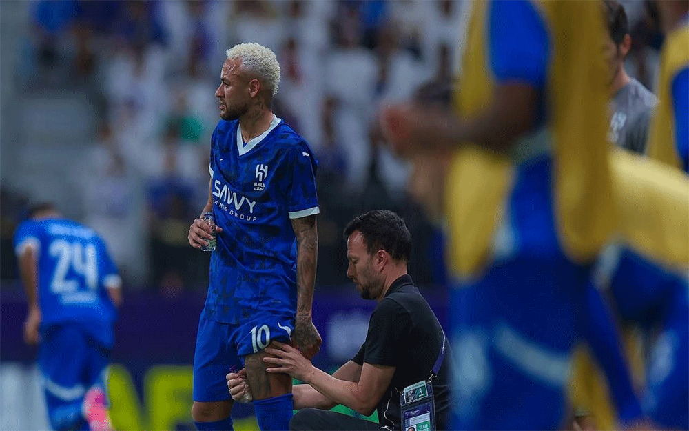 رکوردشکنی مصدومیت نیمار مقابل استقلال مجله فوتبالی رکوردشکنی مصدومیت نیمار مقابل استقلال