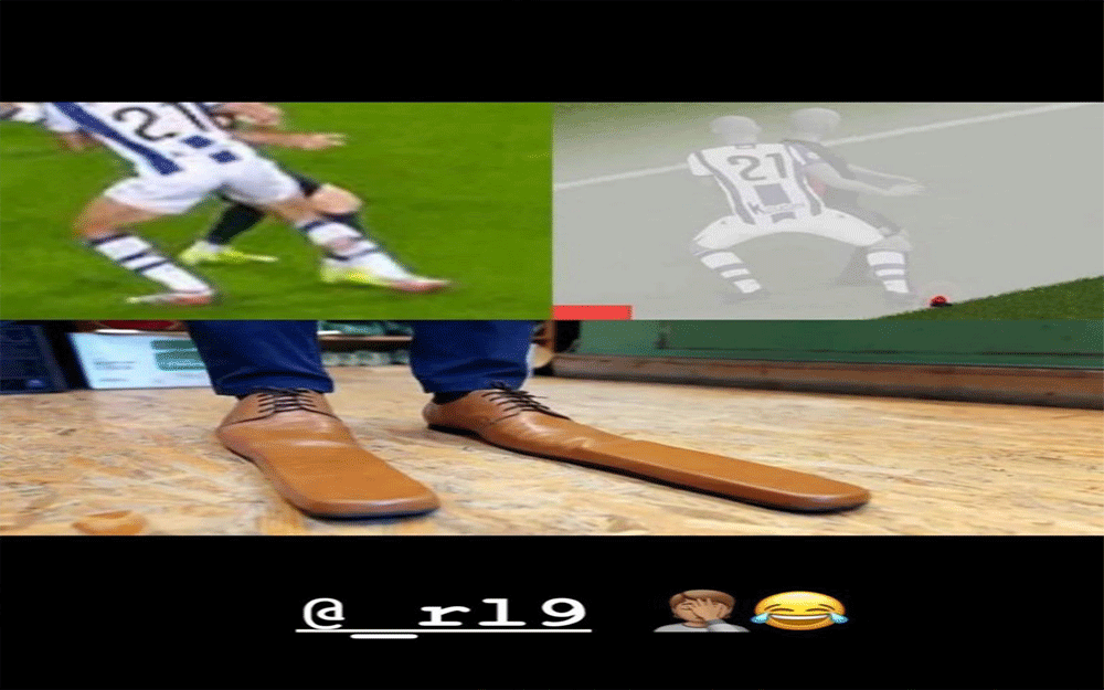 ستاره بارسا اشتباه داوری را به سخره گرفت مجله فوتبالی ستاره بارسا اشتباه داوری را به سخره گرفت