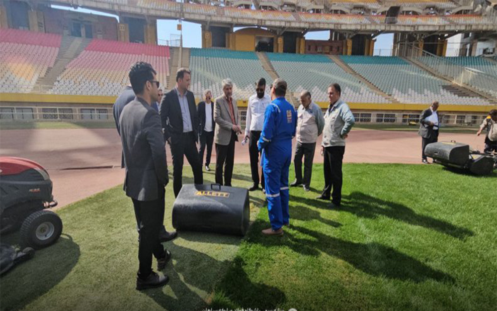 بررسی نقش جهان توسط مدیران سپاهان (عکس) - مجله فوتبالی بررسی نقش جهان توسط مدیران سپاهان (عکس)