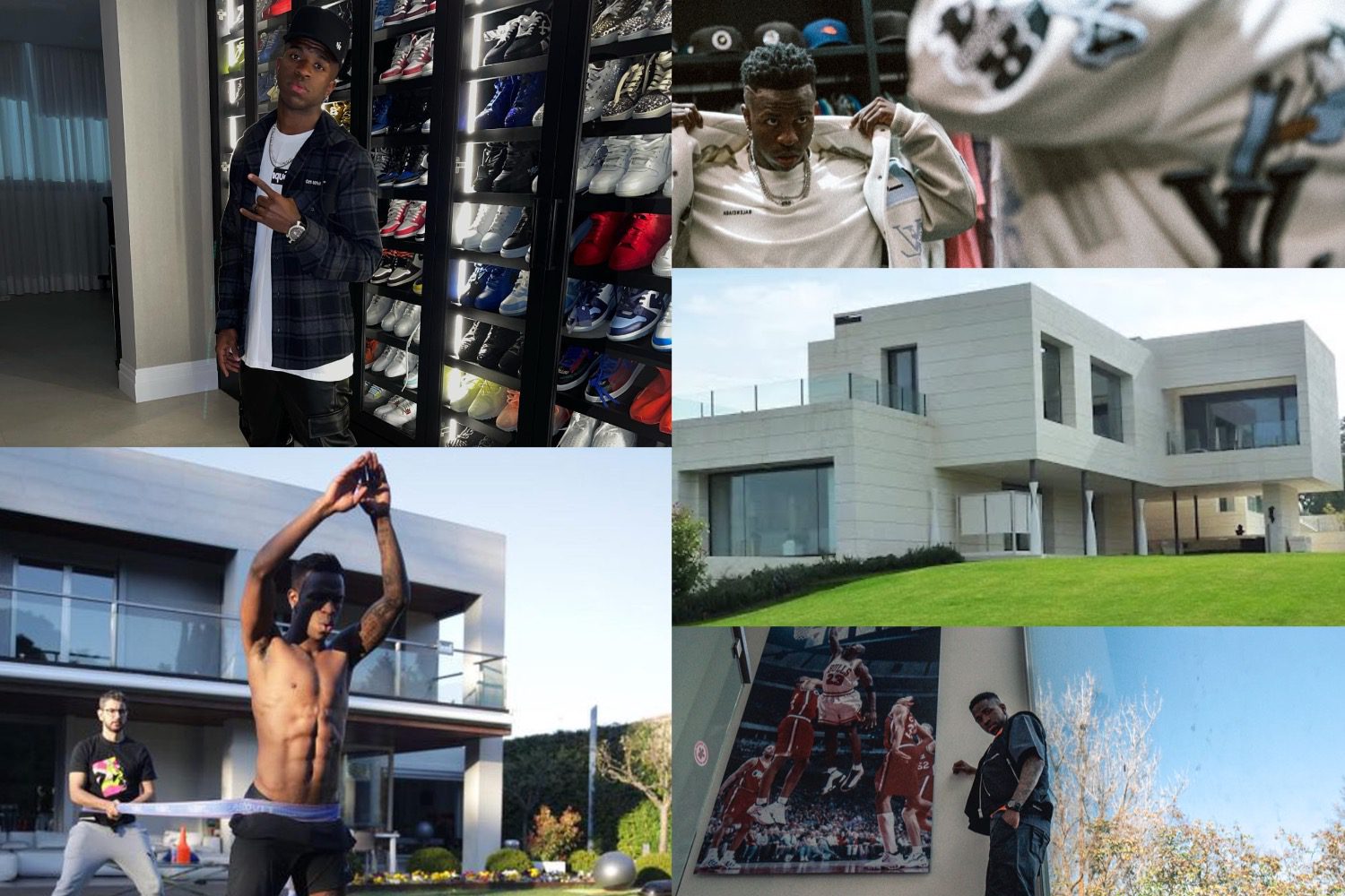 خانه وینیسیوس جونیور مادرید خانه وینیسیوس جونیور مادرید