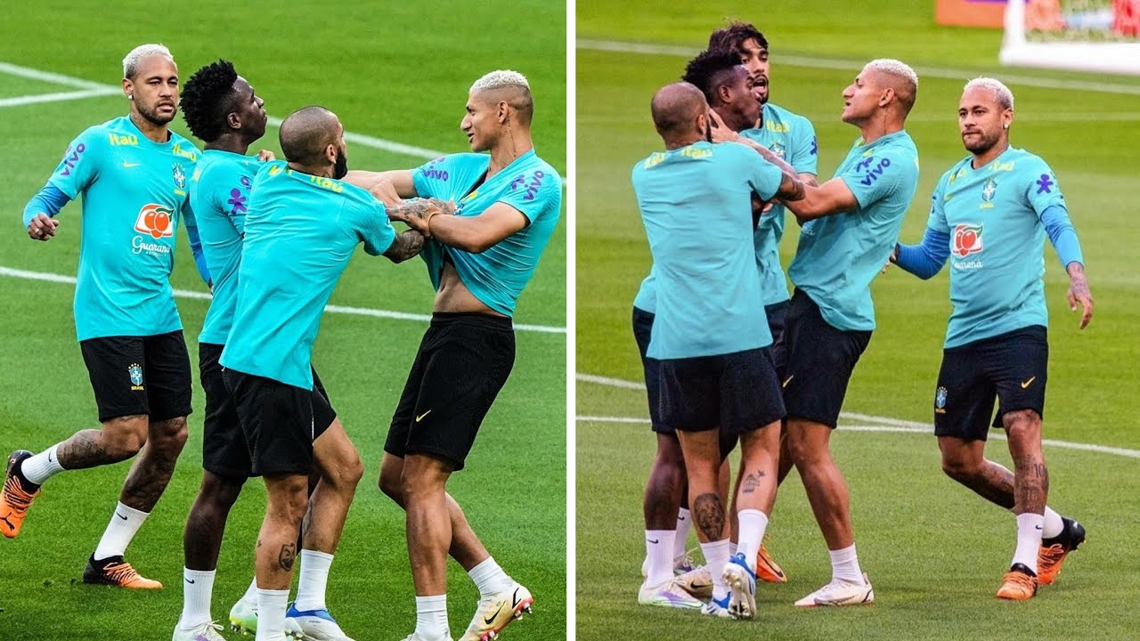 درگیری وینیسیوس جونیور و ریچارلیسون درگیری وینیسیوس جونیور و ریچارلیسون