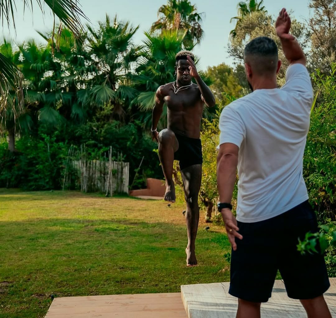 وینیسیوس جونیور تمرینات بدنسازی وینیسیوس جونیور تمرینات بدنسازی