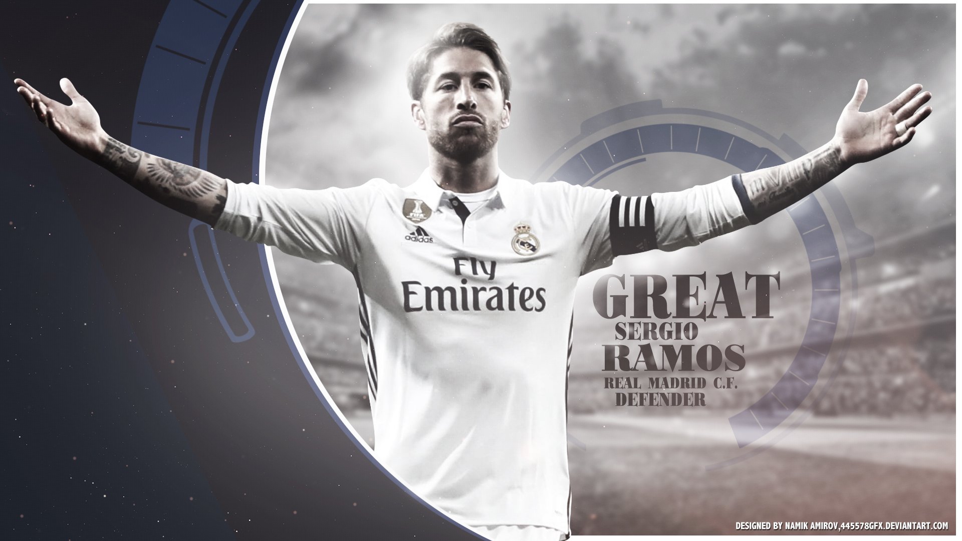 Sergio Ramos wallpaper for laptop