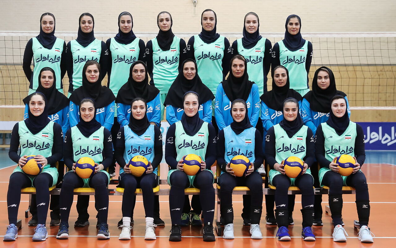 اسامی تیم ملی والیبال زنان ایران