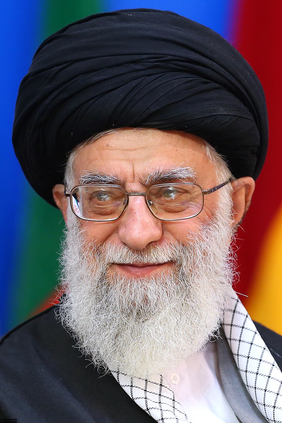 عکس سید علی خامنه‌ای