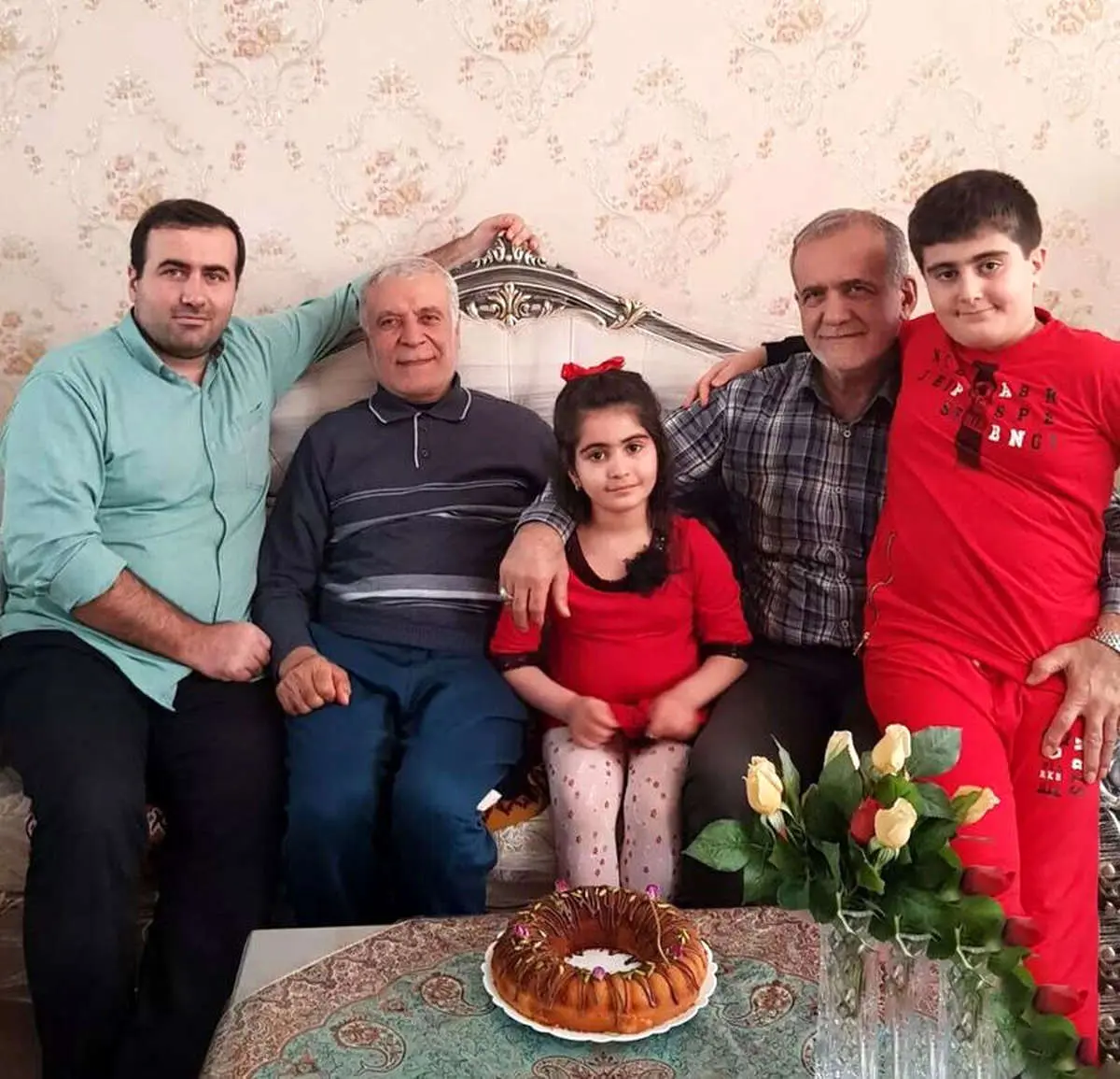 عکس خانواده مسعود پزشکیان