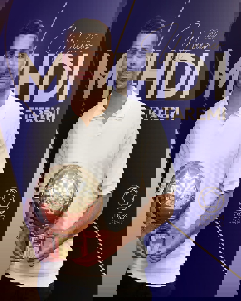 برنده توپ طلای ایران