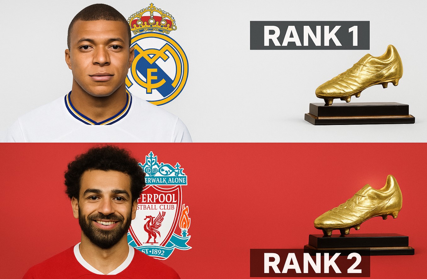 صلاح یا امباپه کفش طلا ۲۰۲۵ به چه کسی می‌رسد