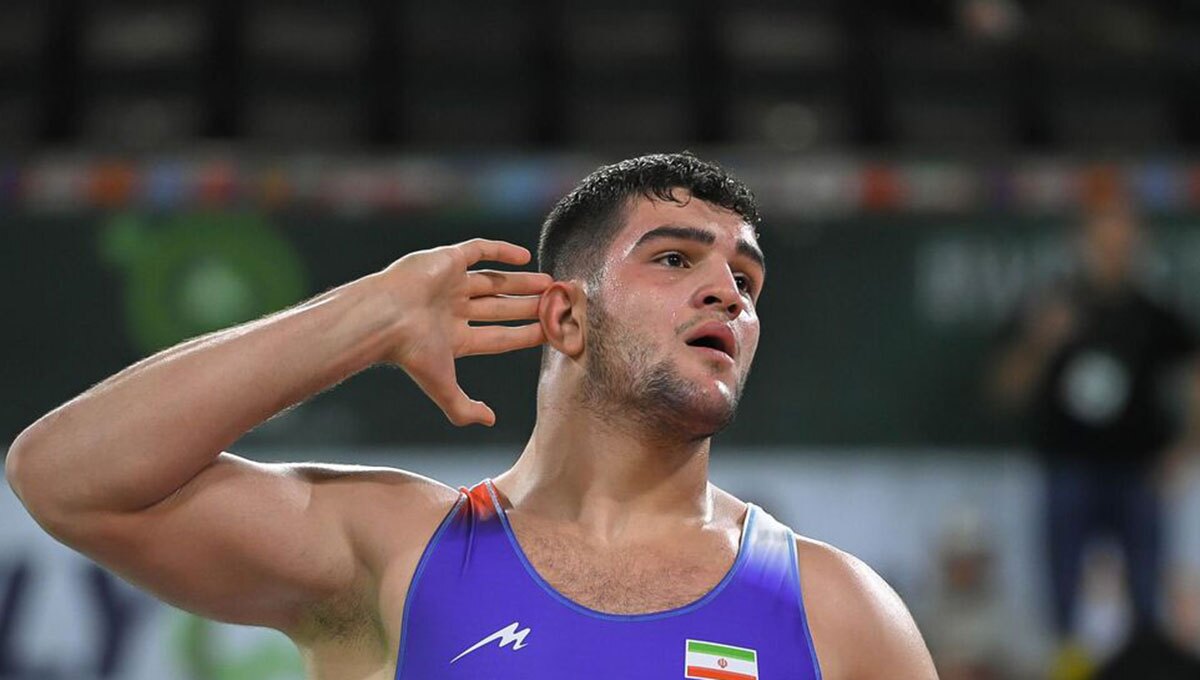 عکس امیررضا معصومی کشتی گیر