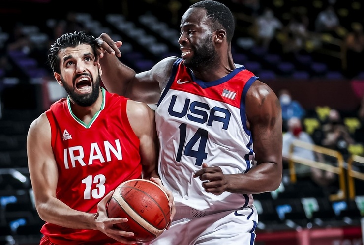 عکس محمد جمشیدی بسکتبالیست