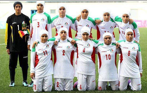 بازیکنان تیم ملی فوتبال زنان ایران