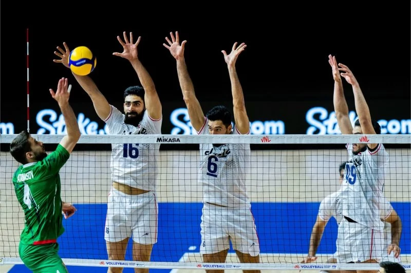 ساعت برگزاری والیبال ایران با بلغارستان