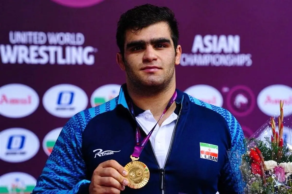 مدال طلای امین میرزازاده