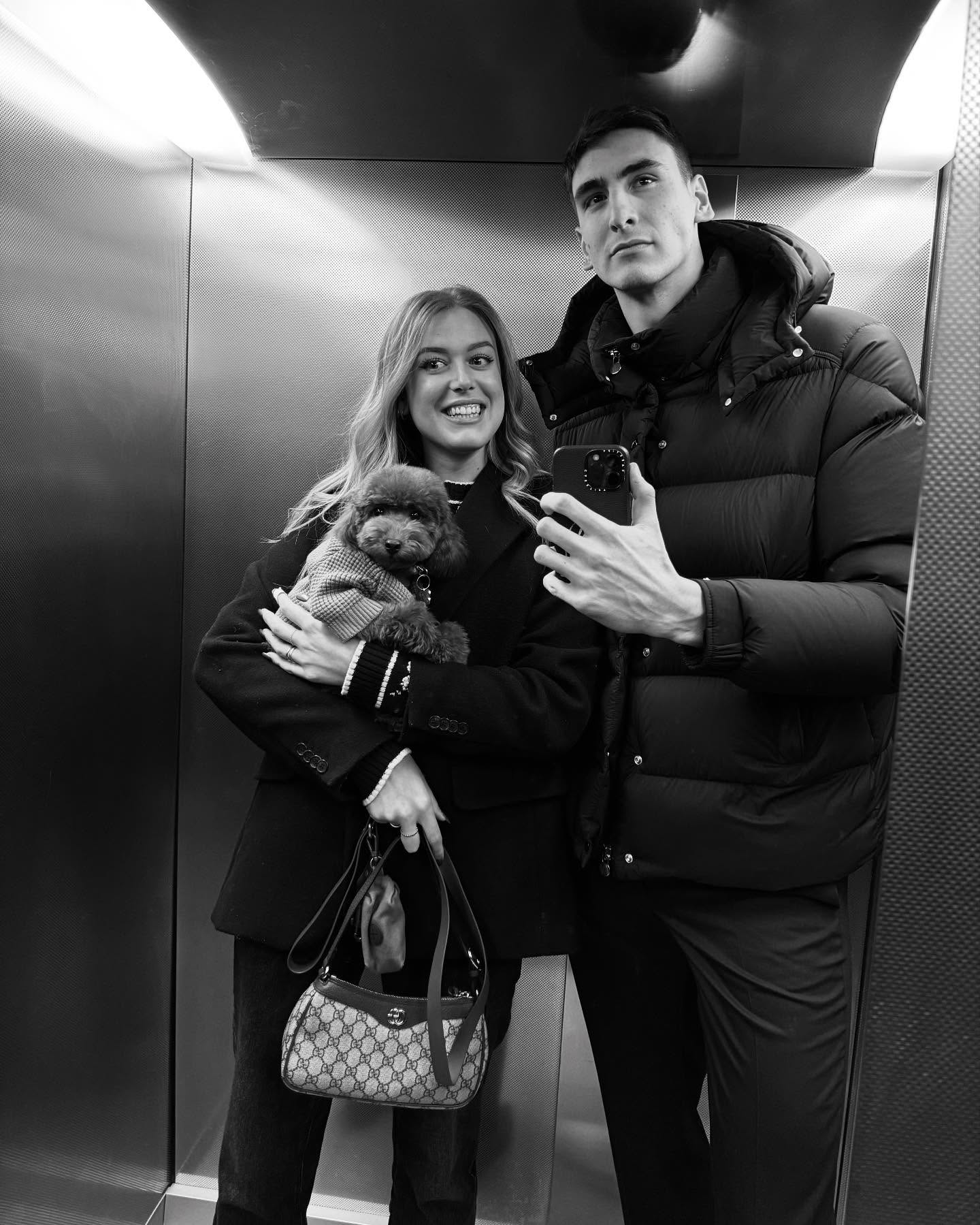 عکس الساندرو میکیلتو و همسرش