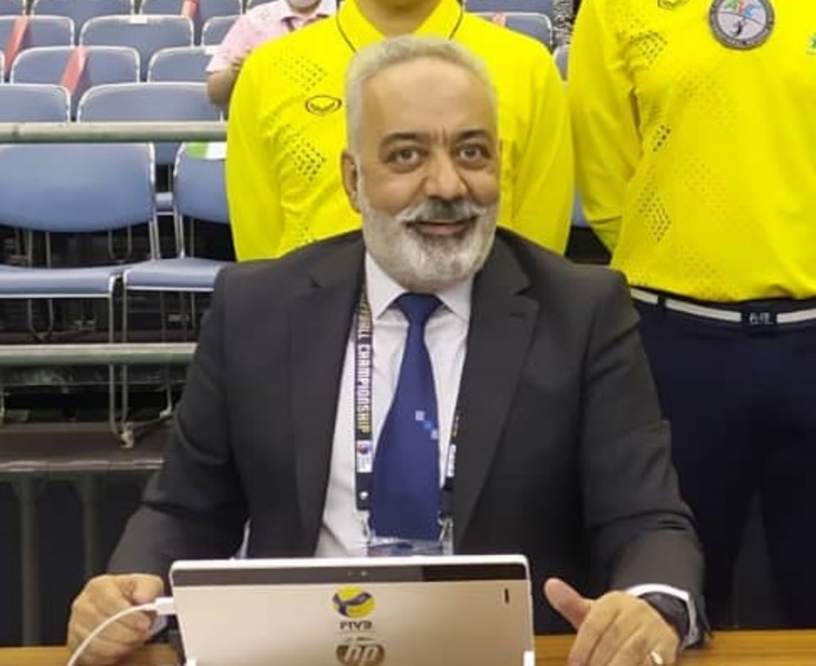 محمد شاهمیری داور والیبال