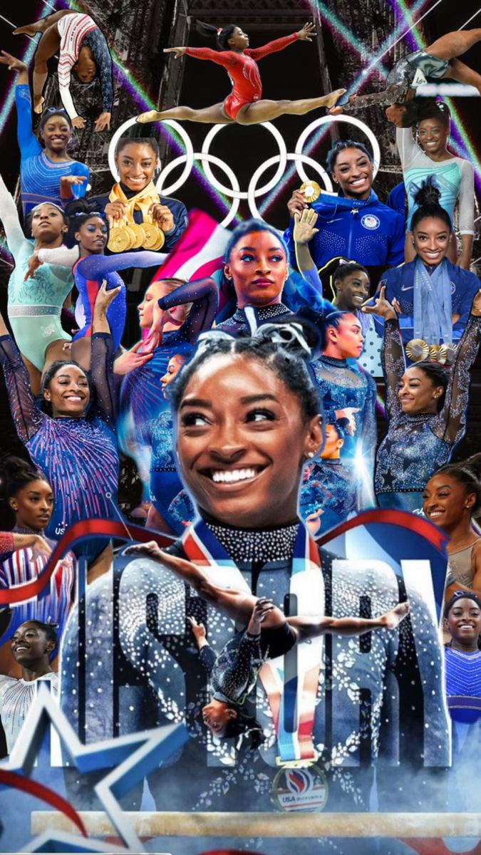 Simone Biles wallpaper 4k
