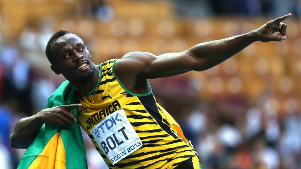The fastest runner in the world