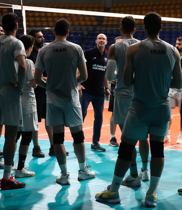 والیبال ایران صربستان زنده