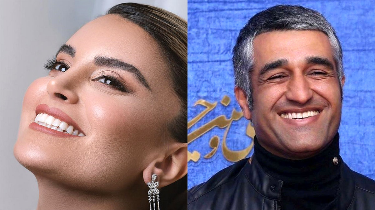 عکس نگار فرهمند و پژمان جمشیدی