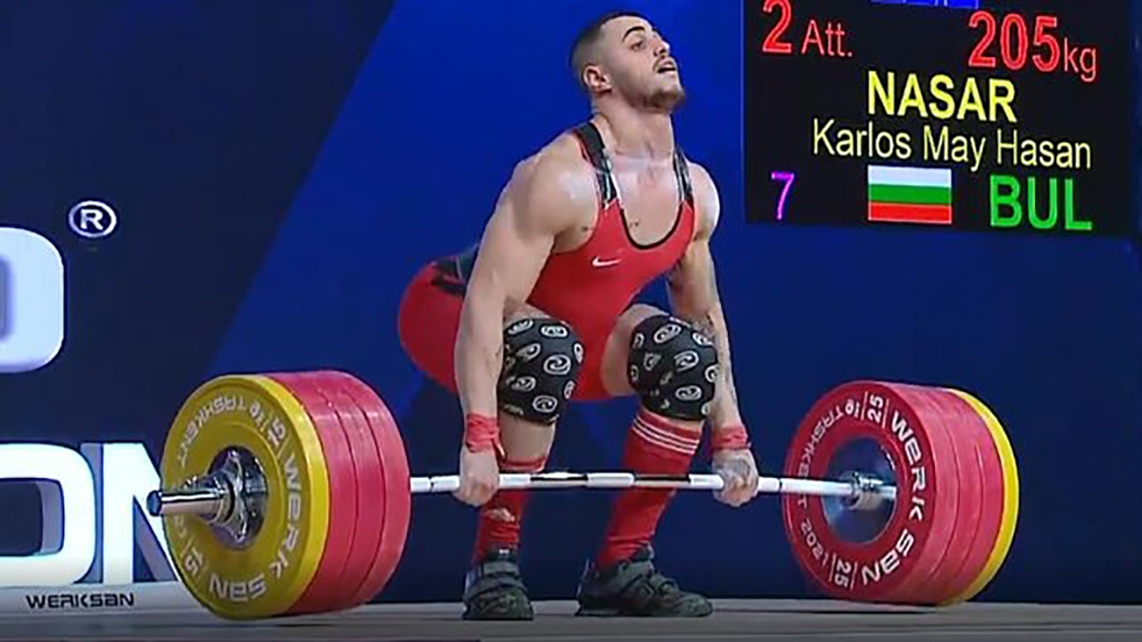 عکس کارلوس نصار وزنه بردار
