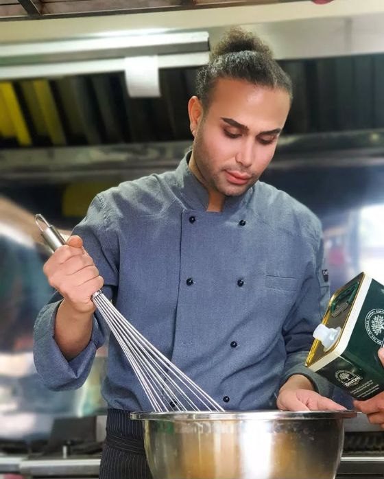 عکس سعید قاسمی قبل از تغییر جنسیت