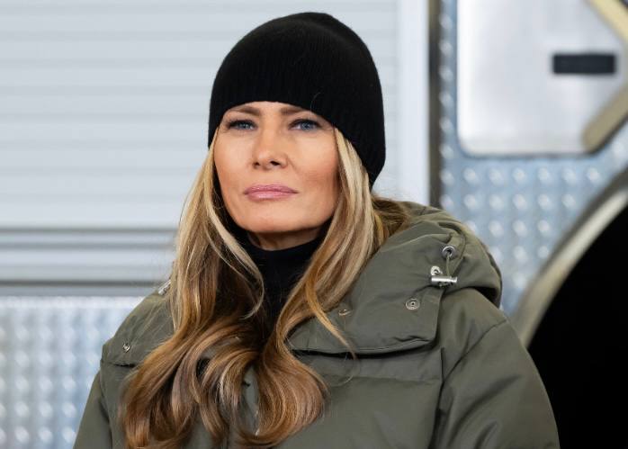 عکس جنجالی ملانیا ترامپ