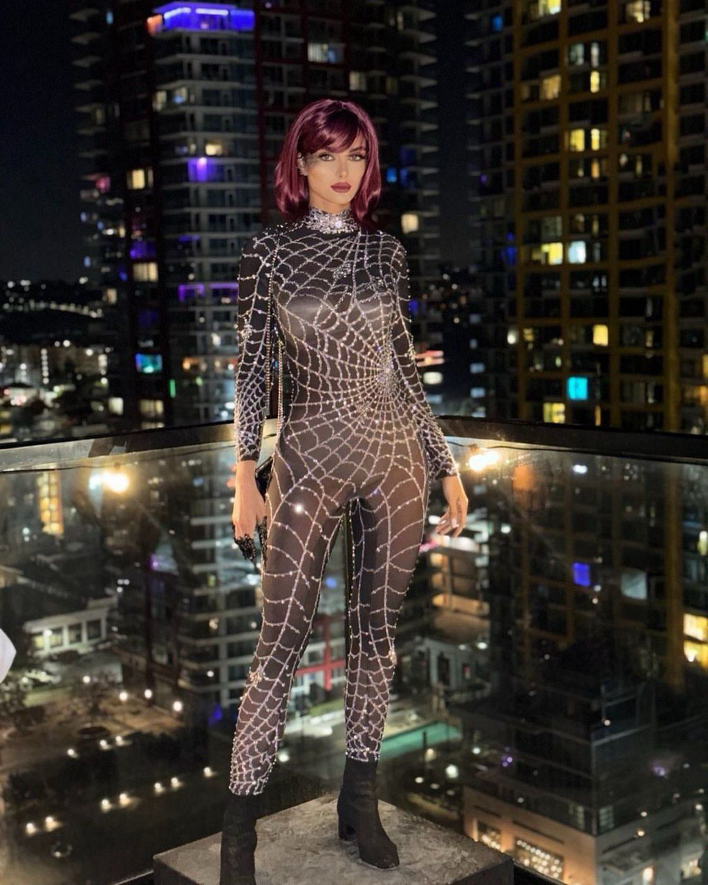 مهلقا جابری در هالووین 2025 - مجله خبری مهلقا جابری در هالووین 2025